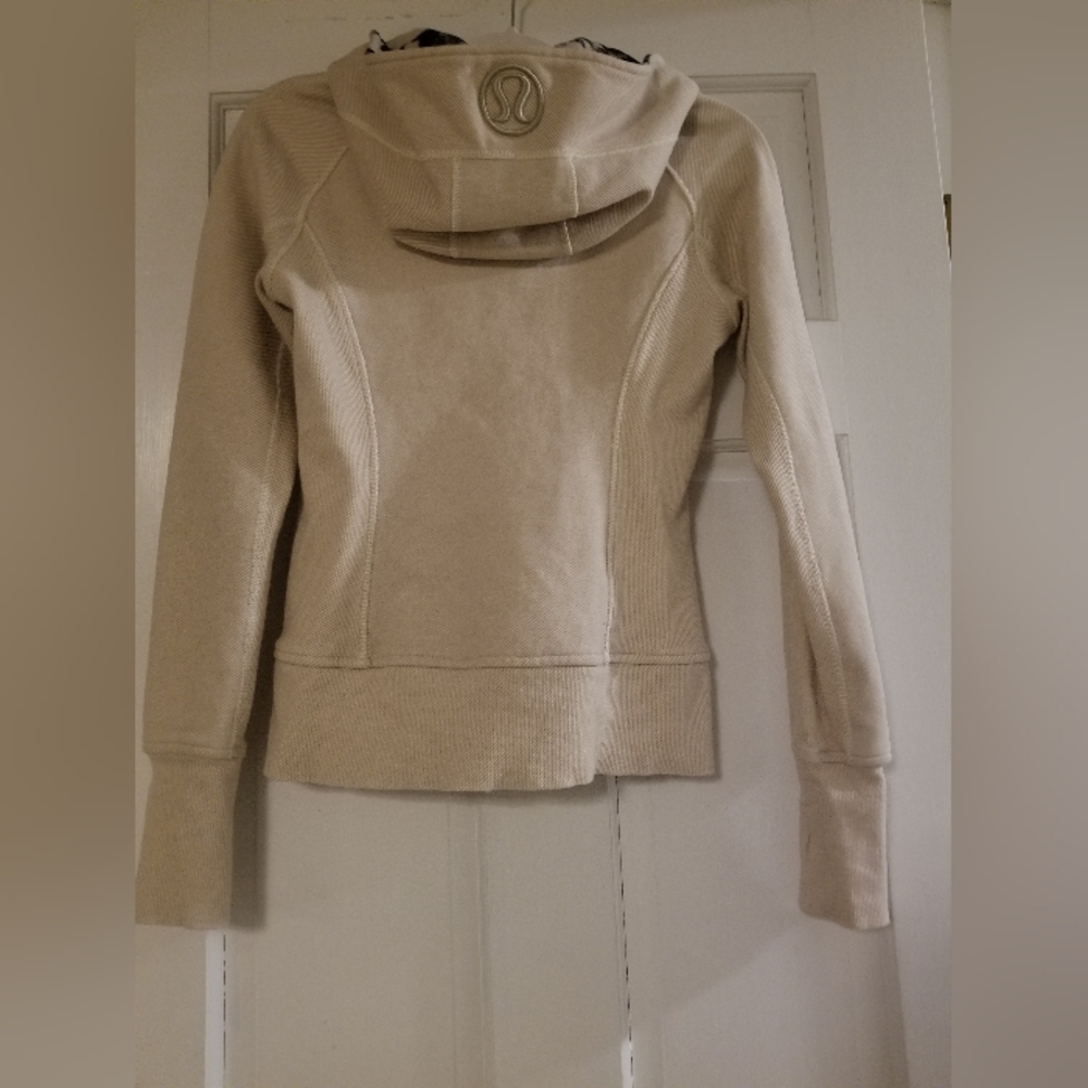 Lululemon Scuba Hoodie II Cream Angel Wing Mojave Tan - Picture 6 of 10